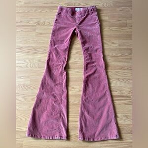 We The Free Pull-On Corduroy Flare in Rose Size 25